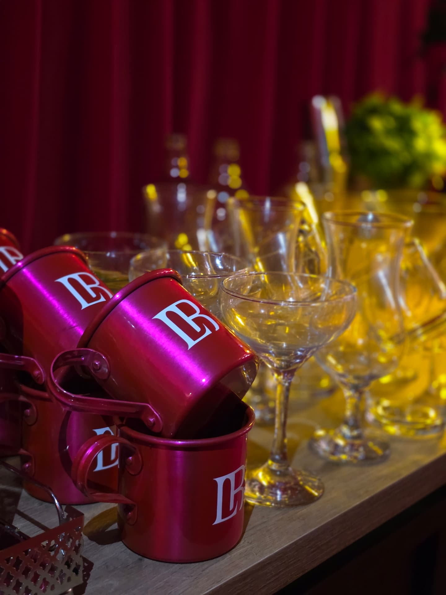 Drinks personalizados em evento VIVA-SE